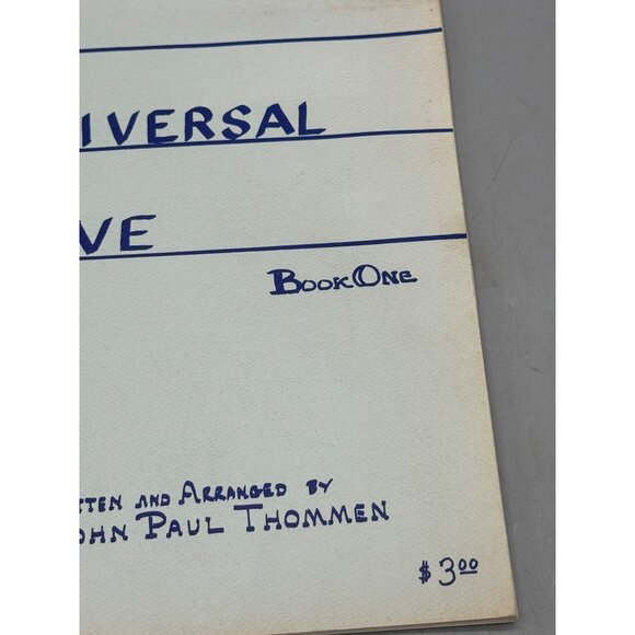 Songs Of Universal Love Book One By John Paul Thommen 1973 Sheet Music READ - Picture 6 of 12